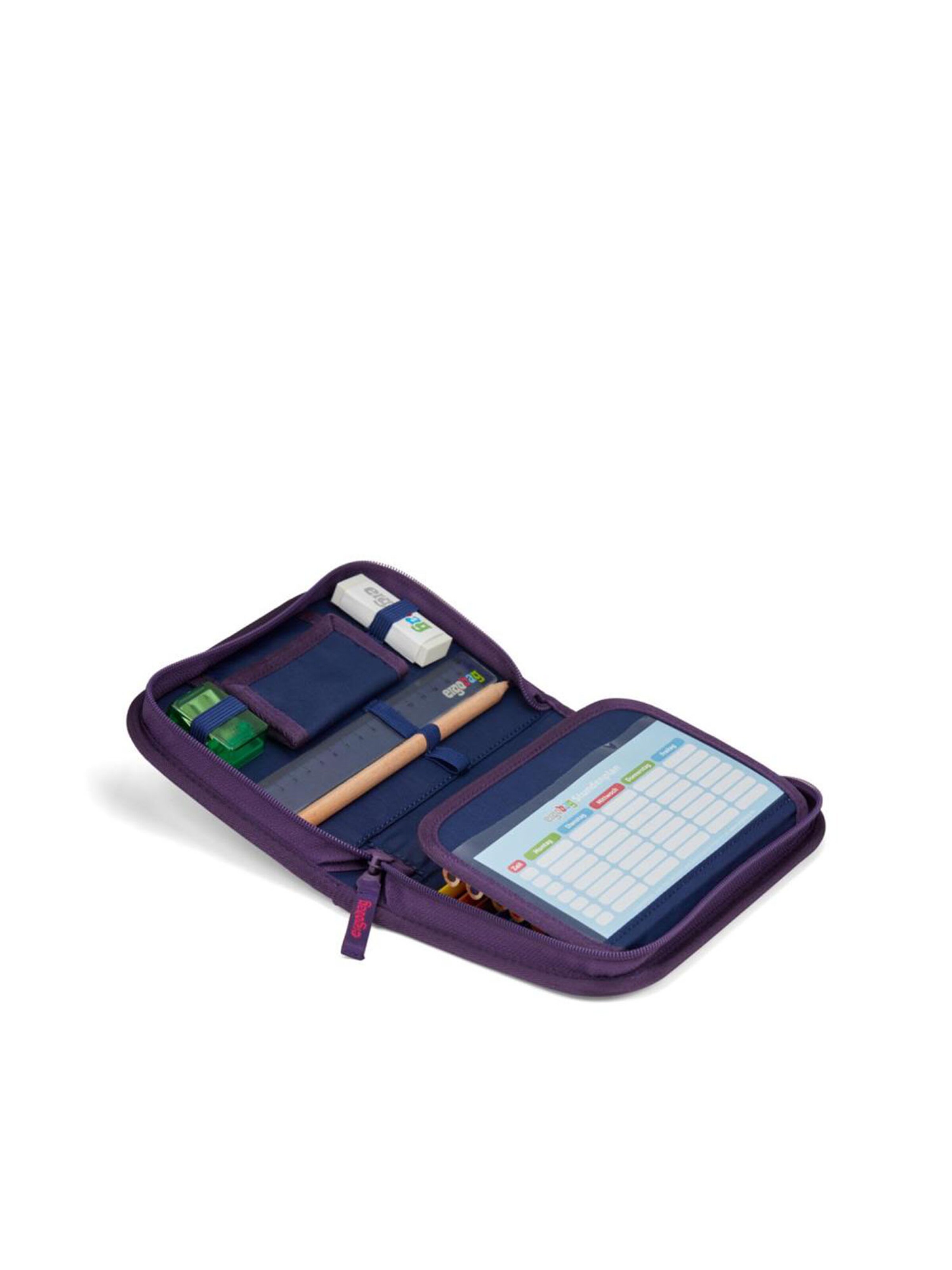 ergobag Rucksack 'Cubo Set 5 tlg'‌‌‌ in Blau