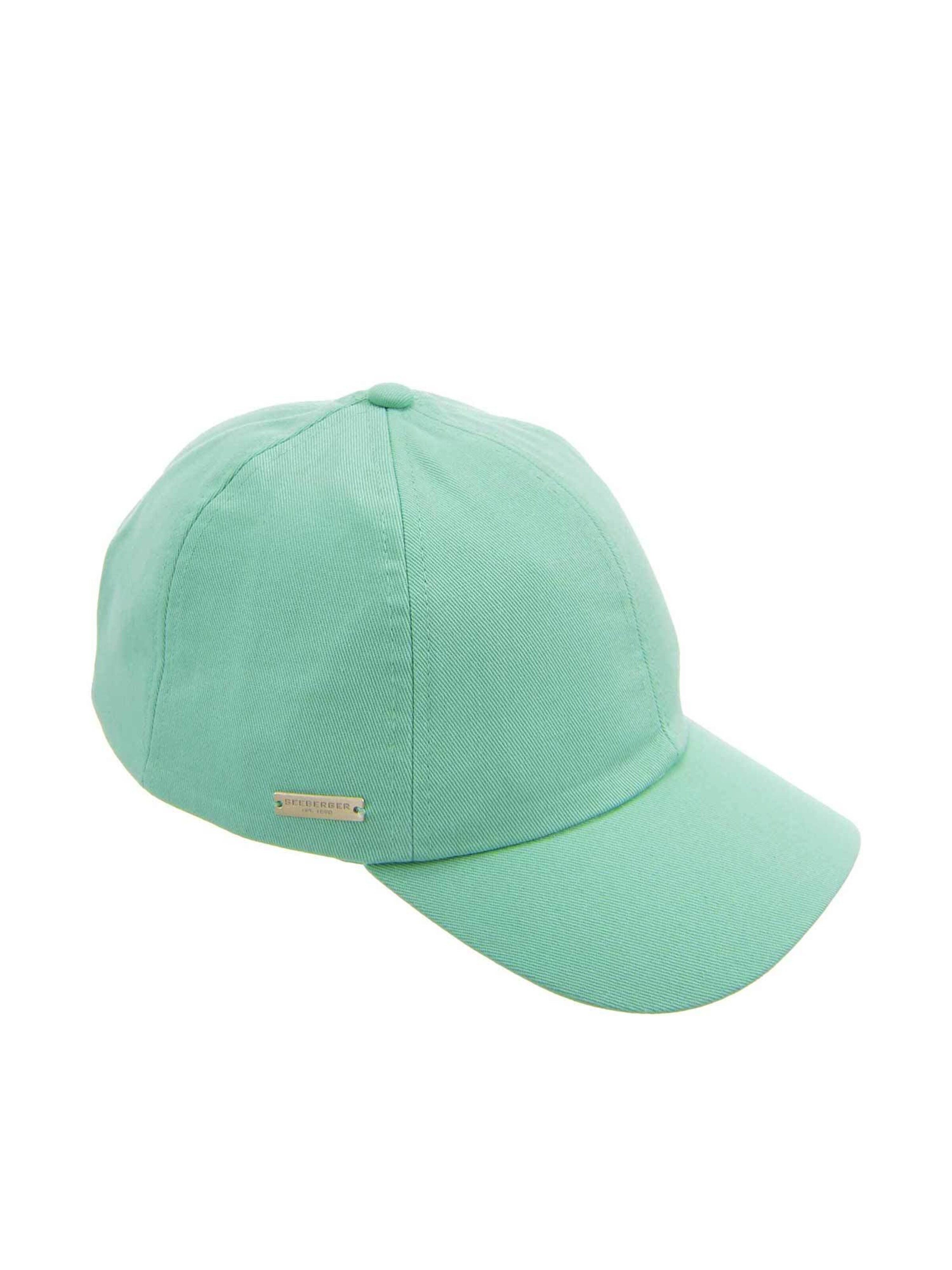 Seeberger Cap 'Cap'‌‌‌‌‌ in Grün: Vorderseite