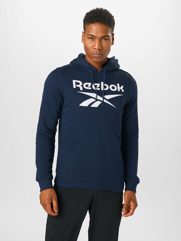 Reebok Sweatshirt in Blue: front