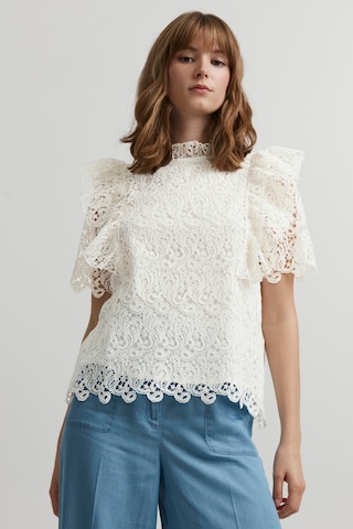 Atelier Rêve Blouse '20116177' in Wit: voorkant