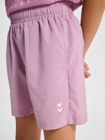 Hummel Loose fit Sports trousers 'Pulse' in Purple