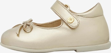 NATURINO Ballet Flats 'BALLET' in Gold: front