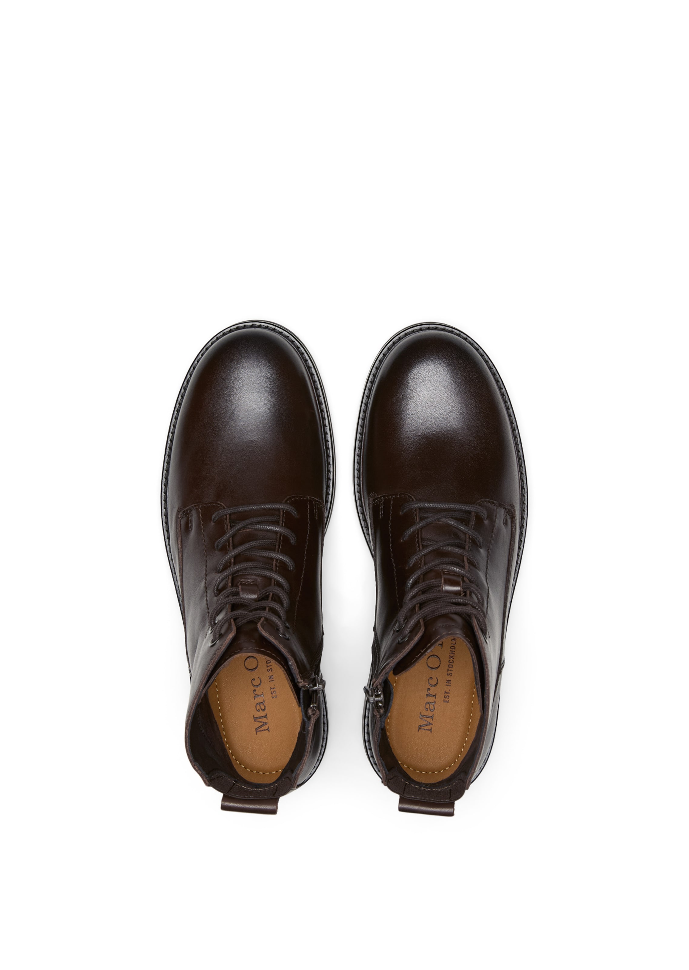 Marc O'Polo Schnürboots 'Rony' in Braun