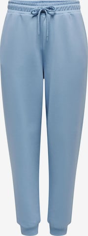 ONLY PLAY Tapered Workout Pants in Blue: front