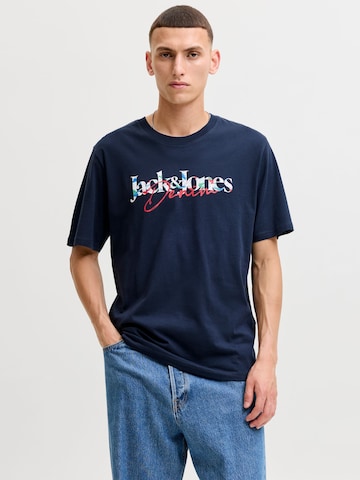 Maglietta 'JJTOM' di JACK & JONES in blu: frontale