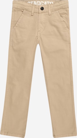 STACCATO Regular Broek in Beige: voorkant