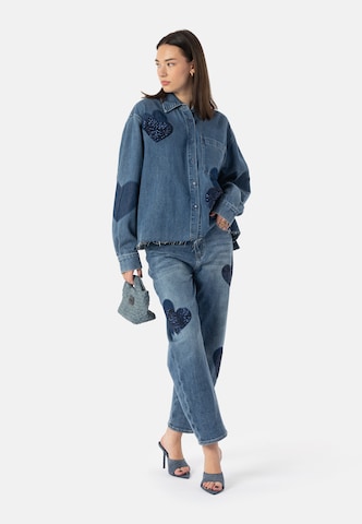 Elias Rumelis Regular Jeans 'YOANA' in Blauw