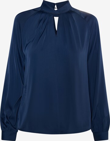 DreiMaster Klassik Blouse 'Klassik' in Blue: front