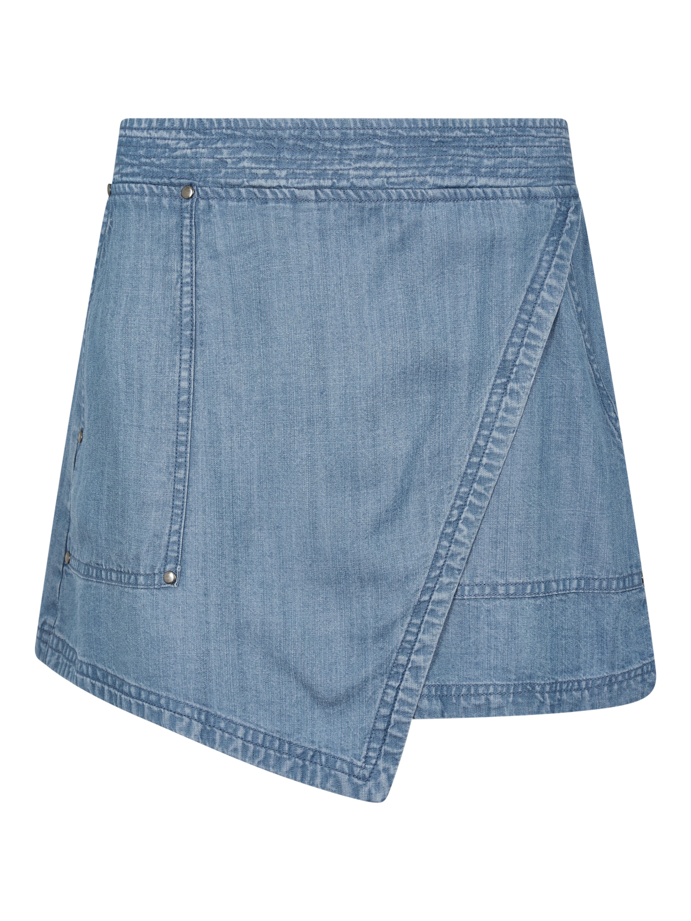 Jupe ' ' Apricot en bleu : devant
