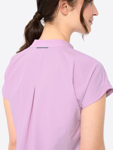 VAUDE Multifunctionele blouse 'Yaras II' in Lila