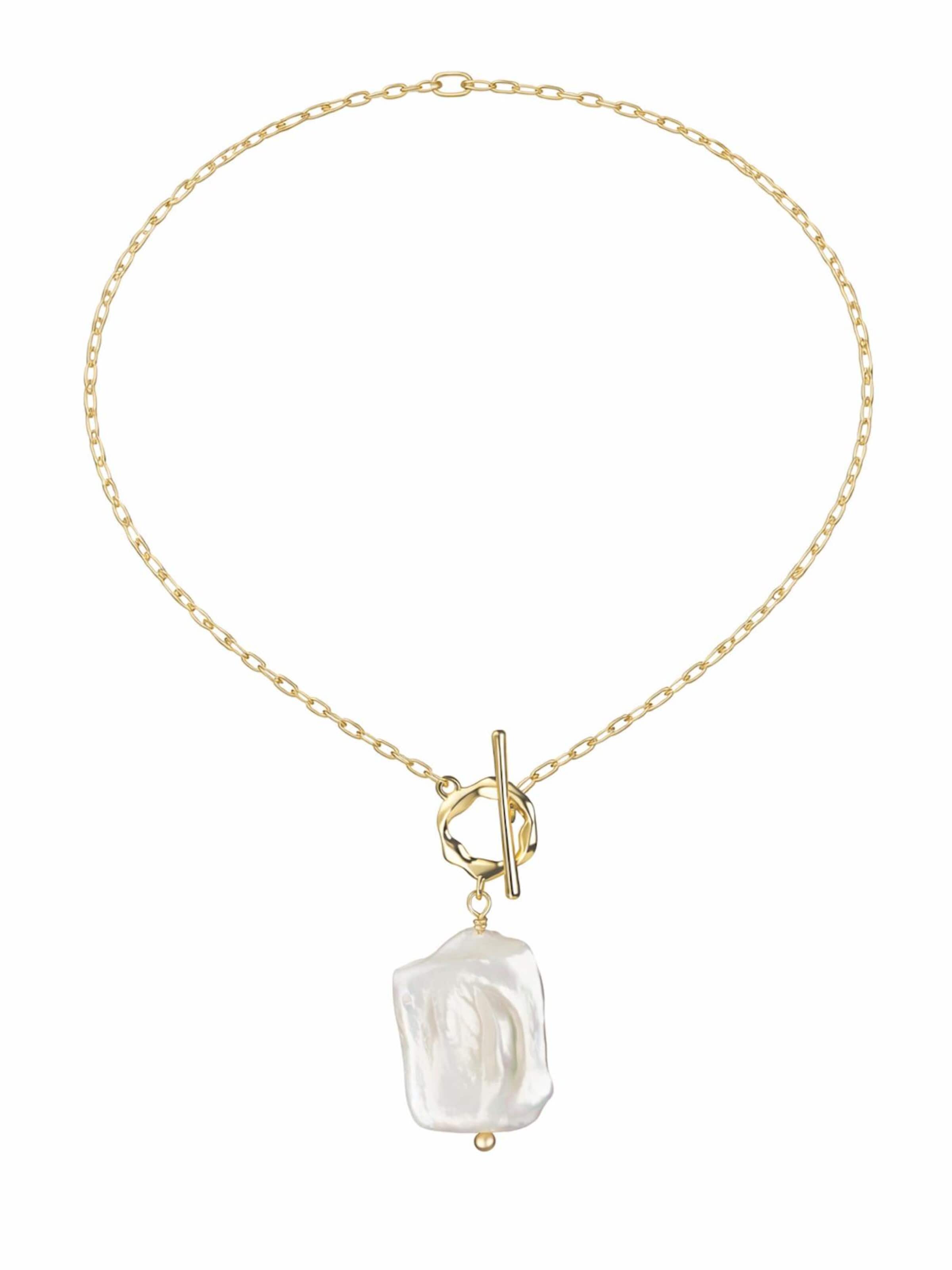 Cala Rose - Colar 'RAYA' em ouro: frente