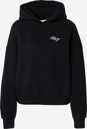 Megztinis be užsegimo 'SUNDAY' iš Abercrombie & Fitch, spalva – juoda / balta, Prekių apžvalga