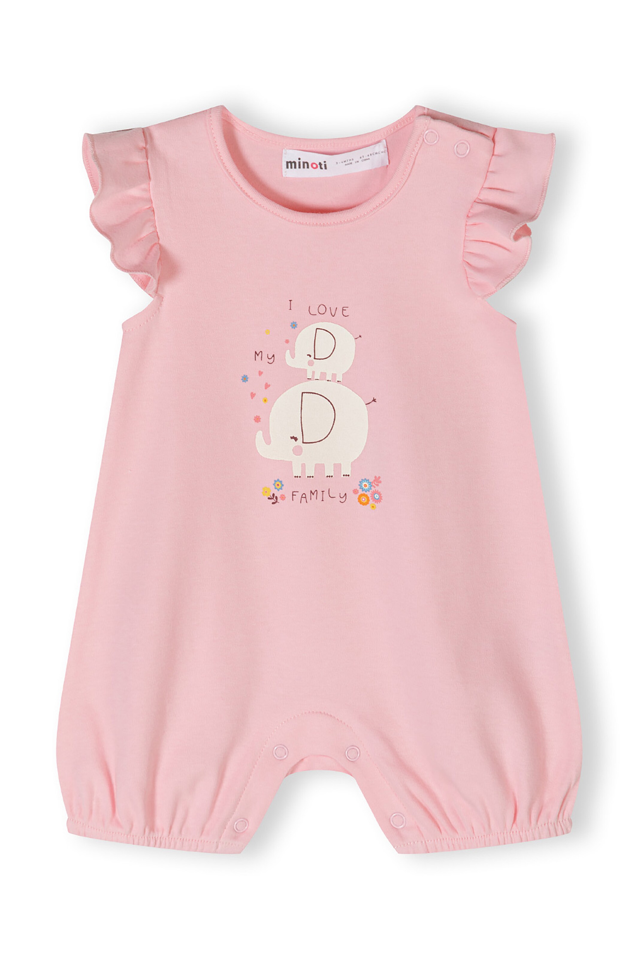 MINOTIDječji bodi - roza boja