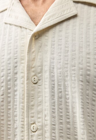 INDICODE JEANS Regular fit Overhemd in Beige