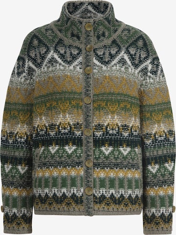 IVKO Knit Cardigan in Green: front