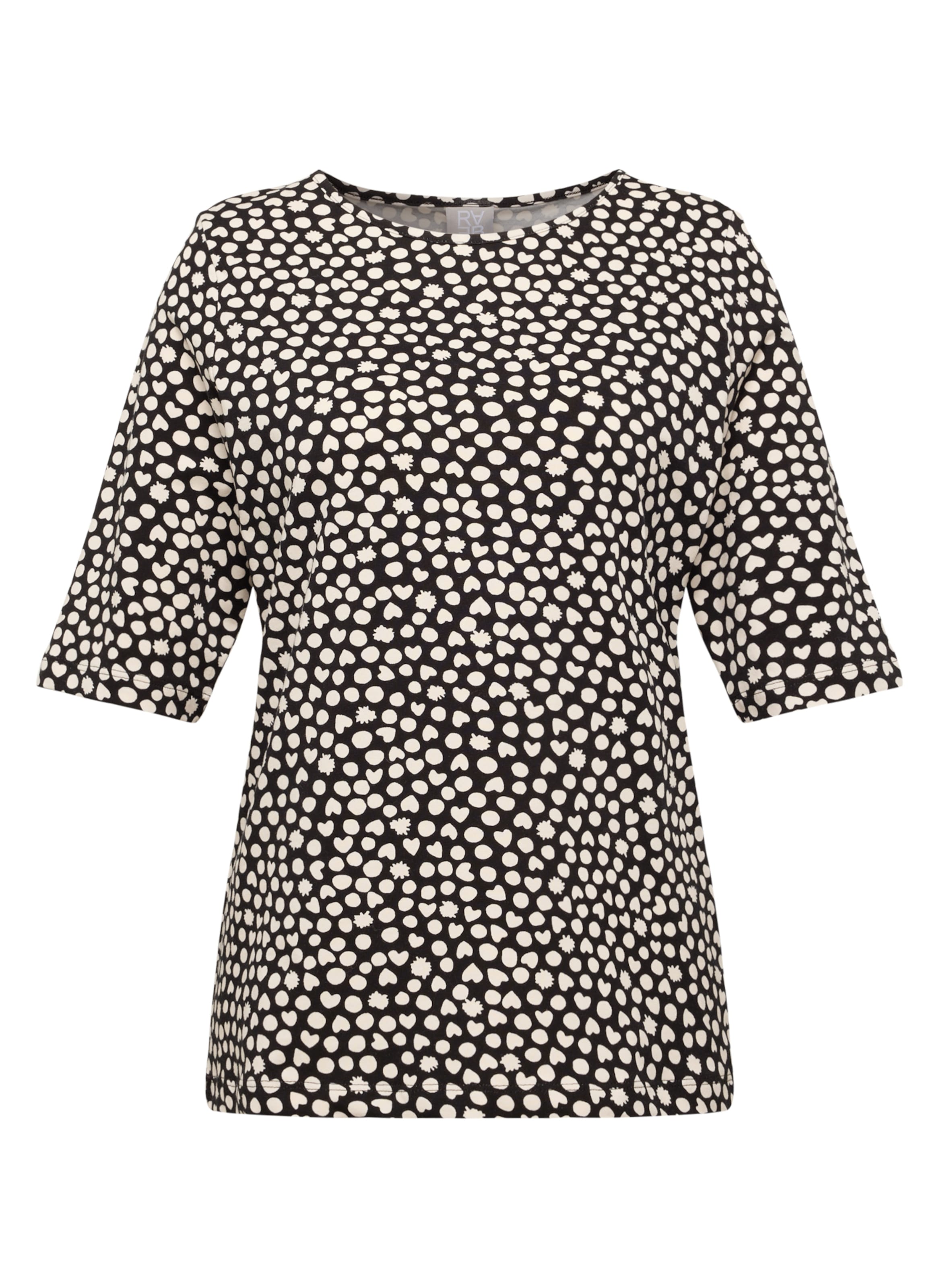Rabe Shirt in Schwarz: Vorderseite