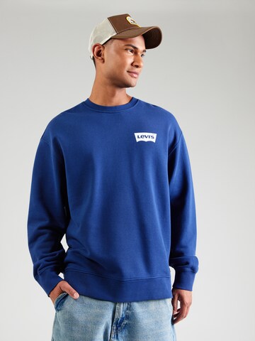LEVI'S ® Mikina - Modrá: predná strana