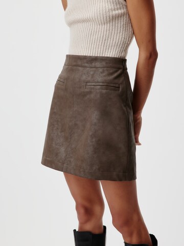 LeGer by Lena Gercke Rok 'Elisha' in Bruin: voorkant