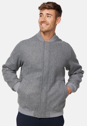 INDICODE JEANS Tussenjas in Grijs: voorkant