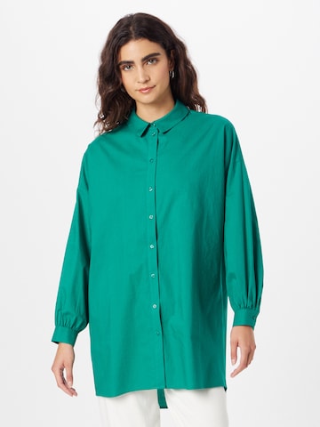 VERO MODA Блуза 'BINA' в зелено: отпред