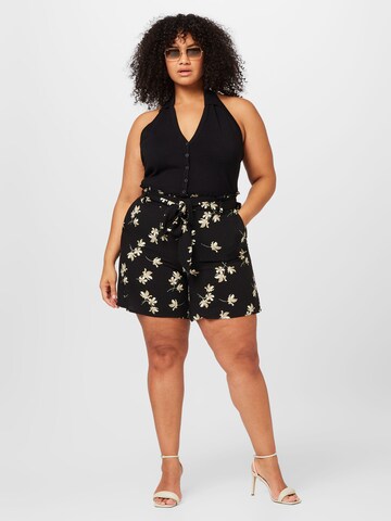 Vero Moda Curve regular Παντελόνι 'EASY' σε μαύρο