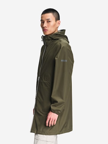 AIGLE Functionele jas 'Rainpack 90' in Groen: zijkant