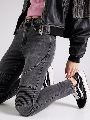 AÉROPOSTALE Slimfit Jeans in Zwart