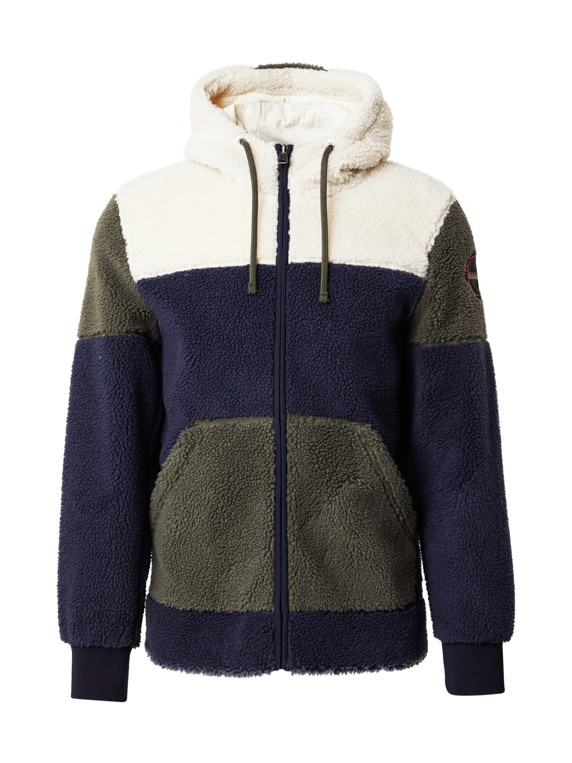 NAPAPIJRI - Chaqueta polar 'TARALGA 4' en azul: frente