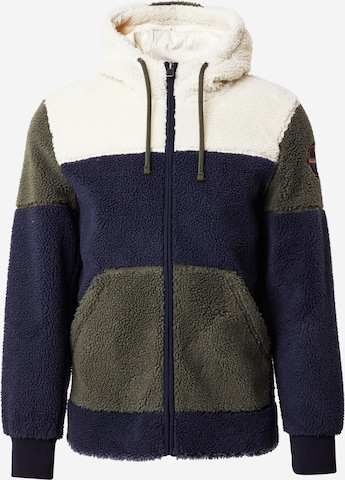 NAPAPIJRI Fleecejacke 'TARALGA 4' in Blau: Vorderseite