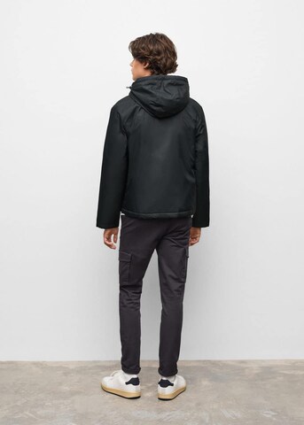 MANGO TEEN Between-Season Jacket 'George' in Black