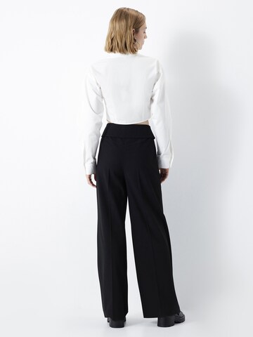 Ipekyol Wide leg Broek in Zwart