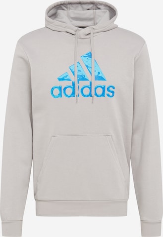 ADIDAS PERFORMANCESportska sweater majica - siva boja: prednji dio