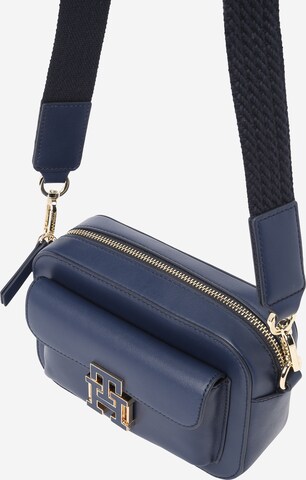 TOMMY HILFIGER Schoudertas in Blauw: voorkant