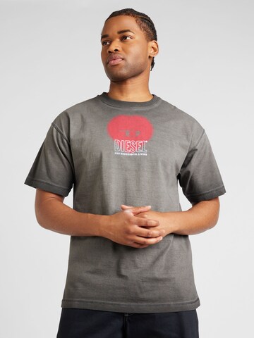 DIESEL Shirt 'BUXT-N4' in Grey: front