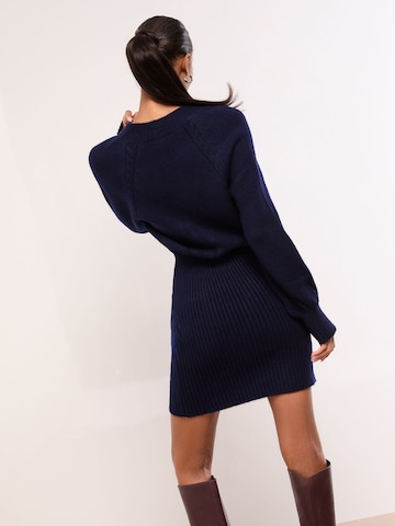 Lipsy Knit dress in Blue