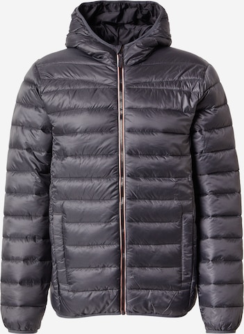 BLEND Prechodná bunda 'BHBROMSEY' - Sivá: predná strana