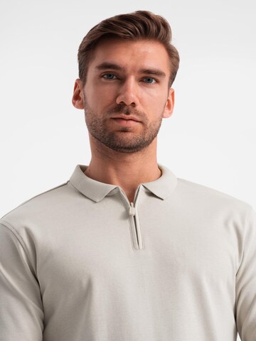 Ombre Shirt 'OM-POLS-0130' in Grey