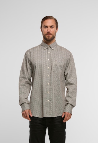 FYNCH-HATTON - Comfort Fit Camisa em castanho: frente