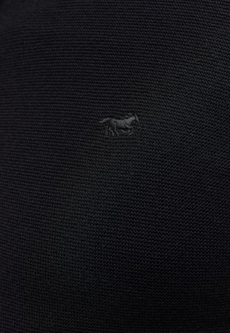 MUSTANG Sweatshirt 'Style Escondido' in Schwarz