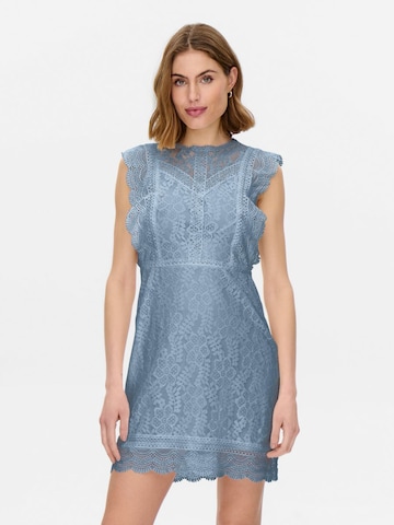 ONLYKoktel haljina 'New Karo' - plava boja: prednji dio