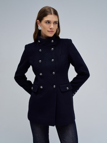 Salsa Jeans Between-Seasons Coat in Blue