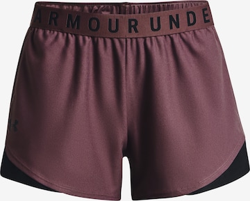 UNDER ARMOURregular Sportske hlače 'Play Up' - ljubičasta boja