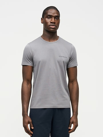 Emporio Armani T-shirt i grå: framsida