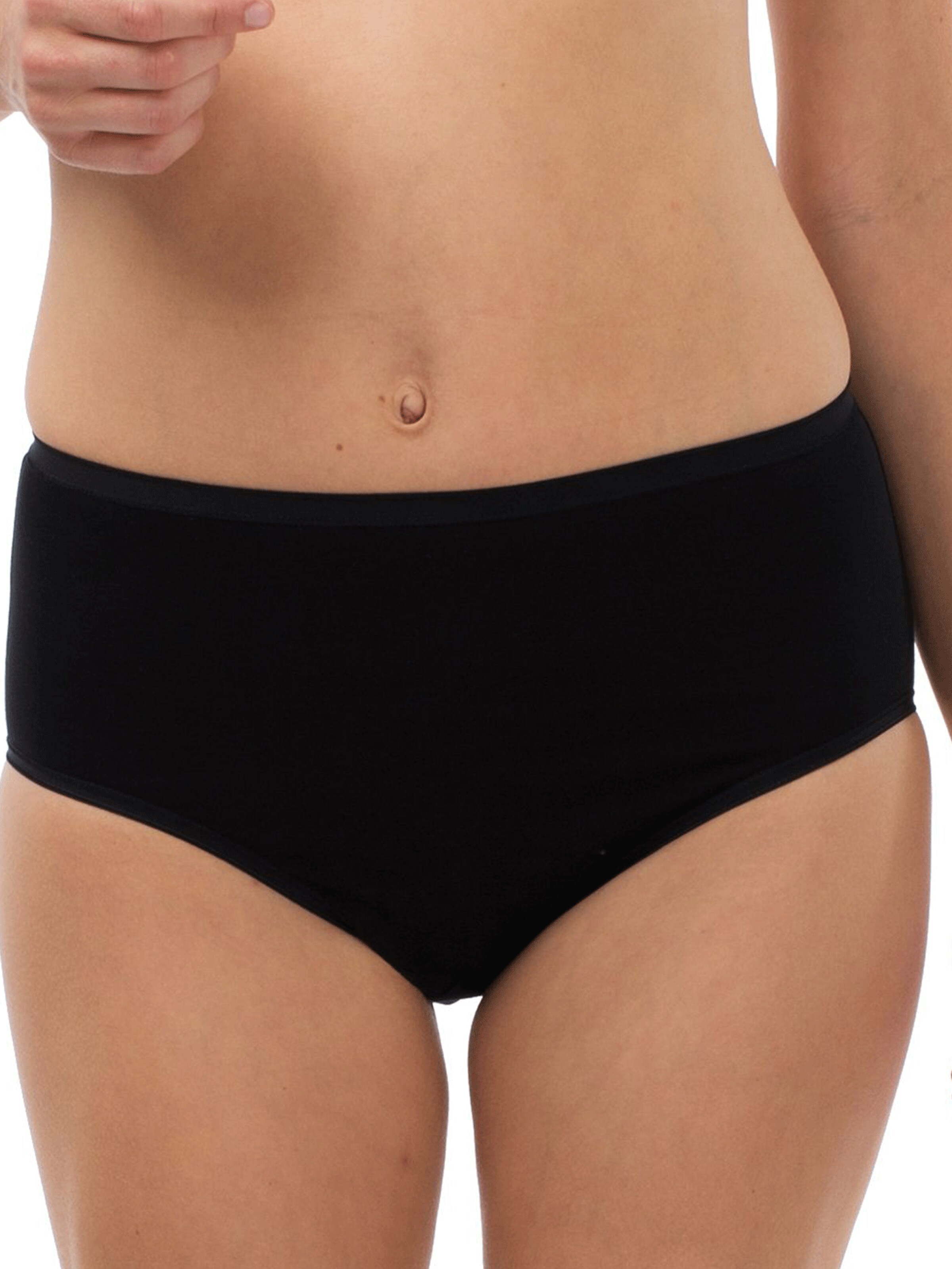 Schöller Panty '58920-015' in Black: front