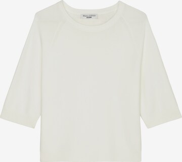 Pull-over Marc O'Polo DENIM en blanc : devant