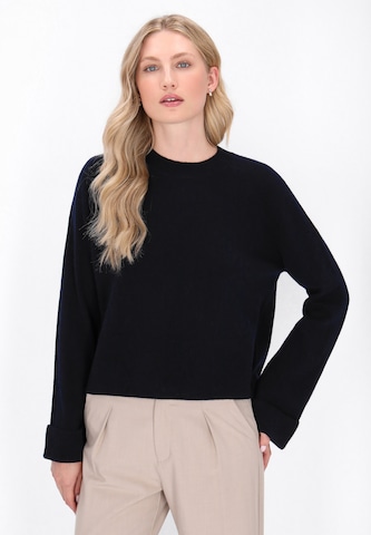 Pull-over 'Classic' DreiMaster Klassik en bleu : devant
