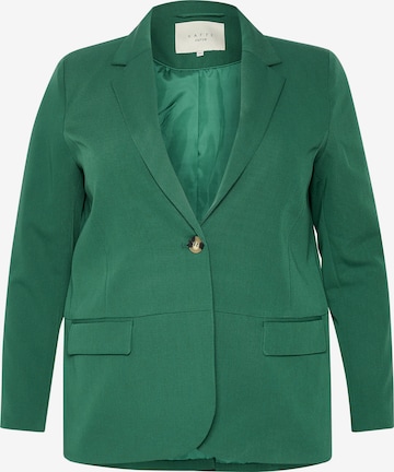 KAFFE CURVE Blazers 'Sakira' in Groen: voorkant