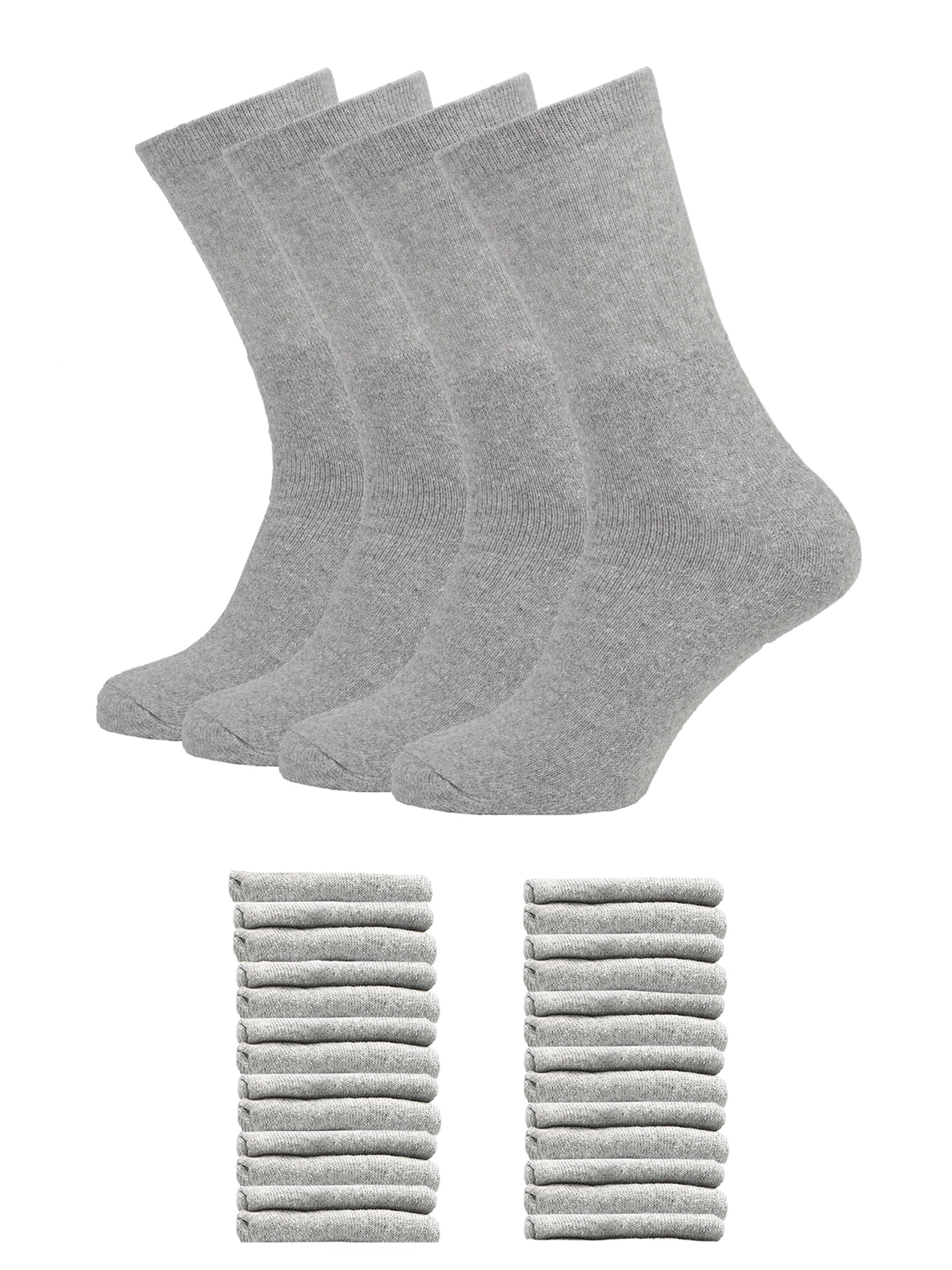 Albert Schäfer Socken in Grau: Vorderseite