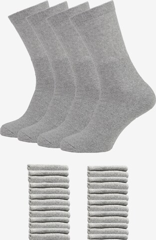 Albert Schäfer Socken '30er Pack' in Grau: predná strana