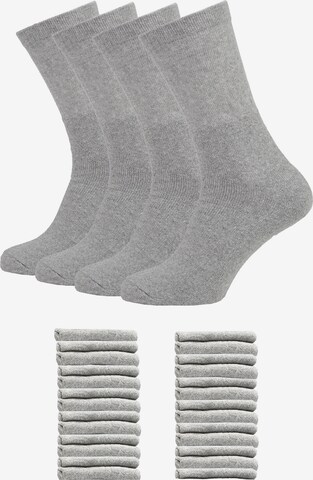 Albert Schäfer Socks '30er Pack' in Grey: front